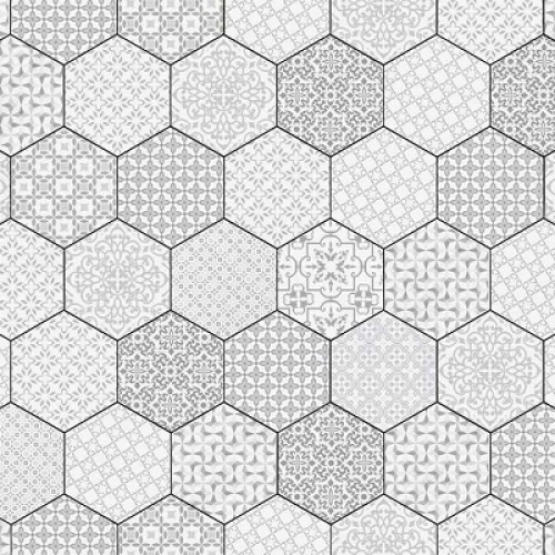 Carrara Hexagon Deco G4565